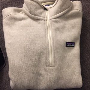 Patagonia W's Better Sweater 1/4 Zip in Cream